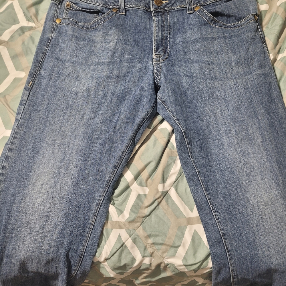 Men's Straight Blue Jeans